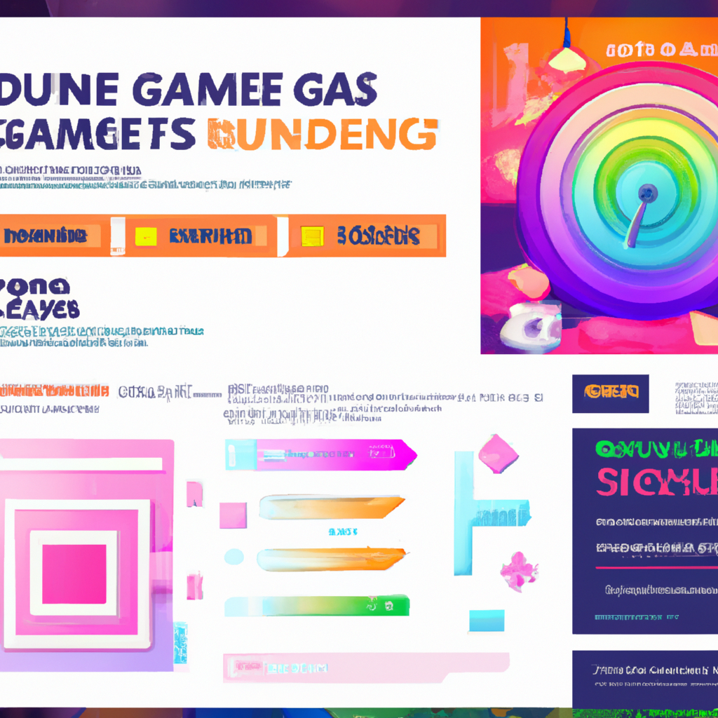 Features montage — HUD mockups, challenge cards, leaderboard badges